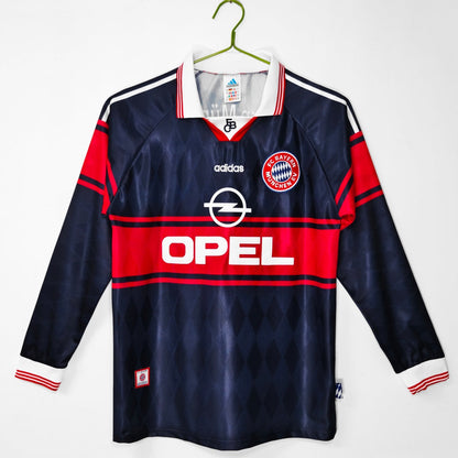 Bayern Maillot Manches Longues Domicile Rétro 1997/1999