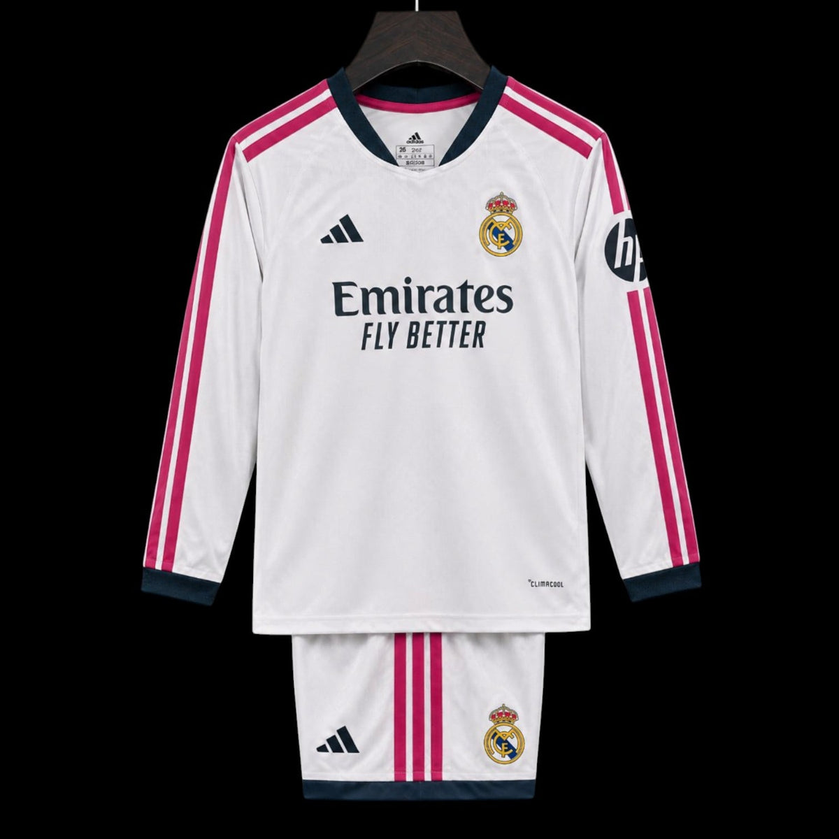 Real Madrid Maillot Manches Longues Domicile 26/27 – Enfant