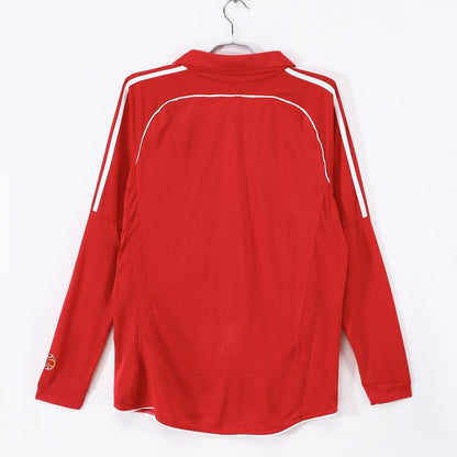 Liverpool Maillot Manches Longues Domicile Rétro 2006/2007