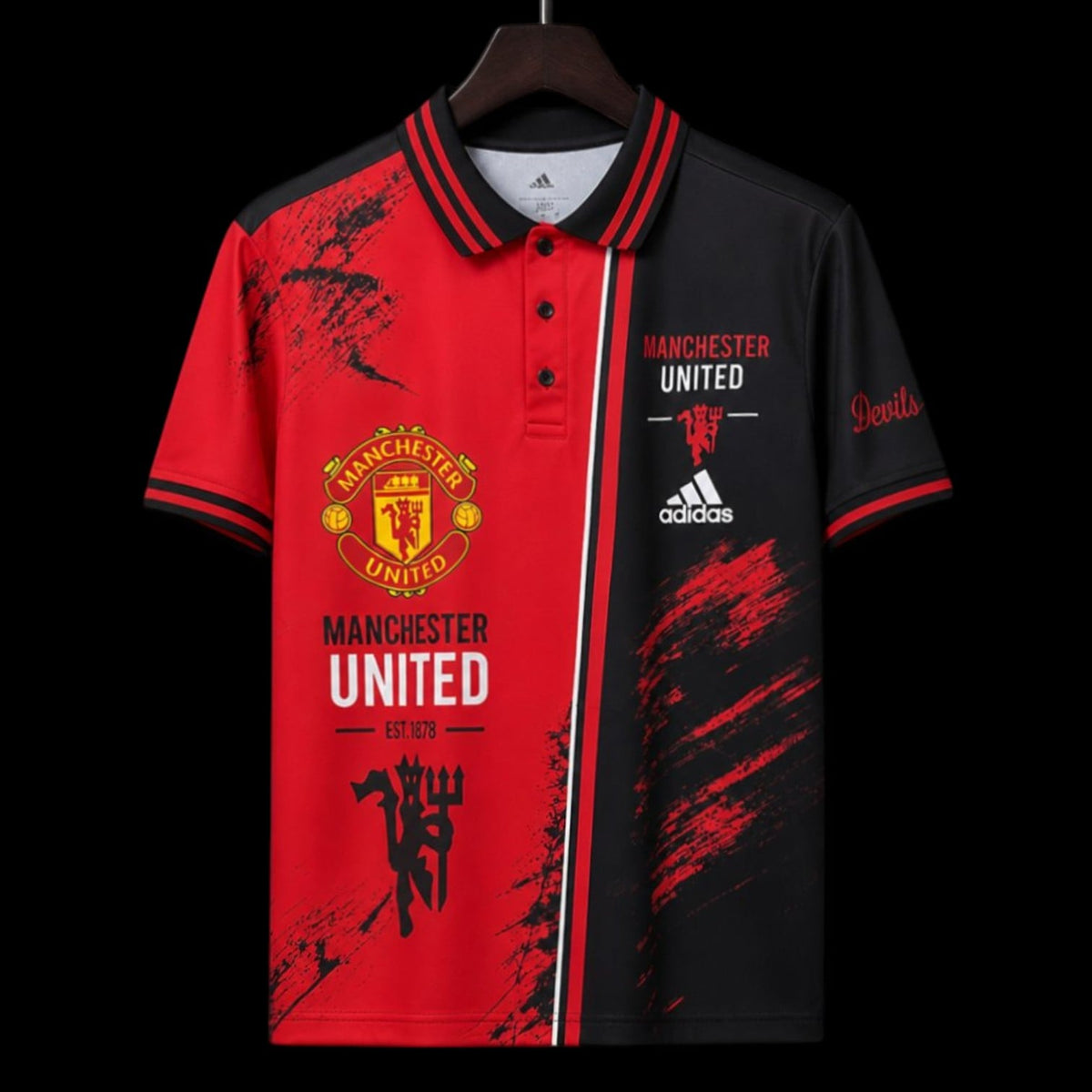 Manchester United Polo Entraînement 26/27 – vue avant