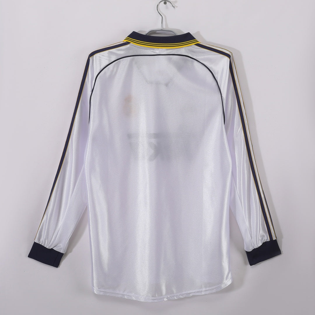 Real Madrid Maillot Manches Longues Domicile Rétro 1998/2000