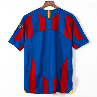 Barcelone Maillot Domicile Rétro 2005/2006