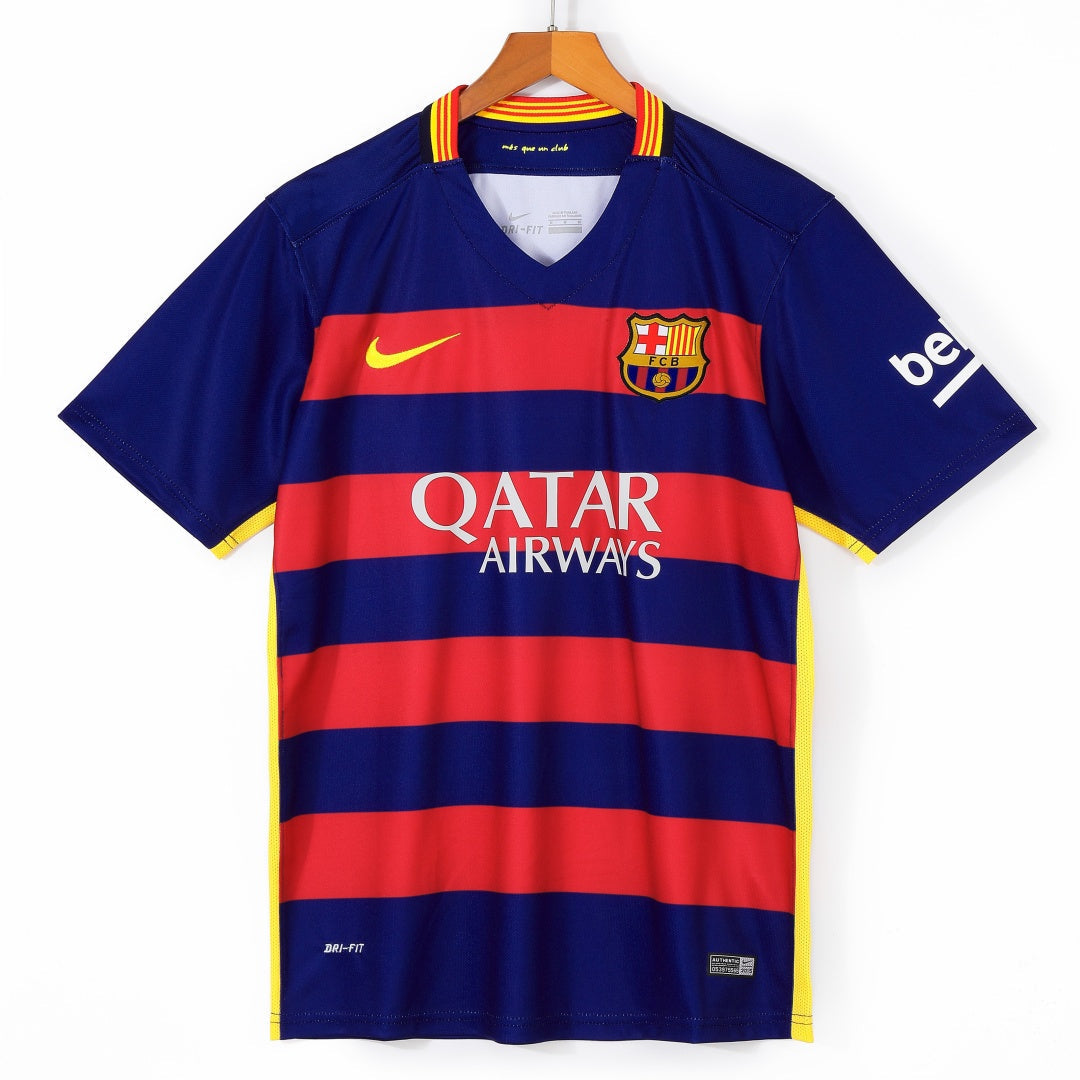 Barcelone Maillot Domicile Rétro 2015/2016