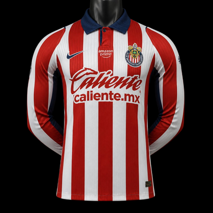Chivas Maillot Manches Longues Domicile 26/27 – Version Player