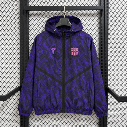 Barcelone Veste Coupe-Vent Réversible – Violette
