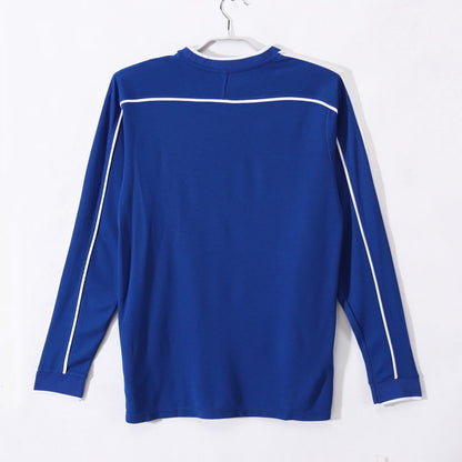 Brésil Maillot Manches Longues Extérieur Rétro 1998