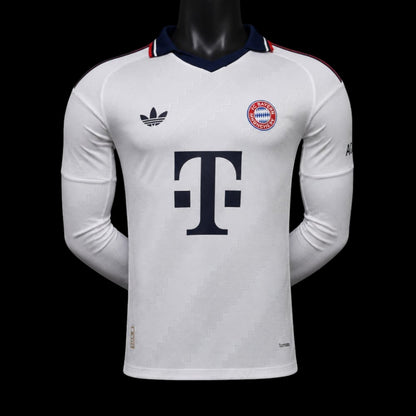 Bayern Munich Maillot Manches Longues Extérieur 26/27 – Version Player