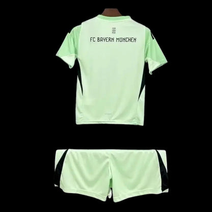 Bayern Munich Maillot Gardien 25/26 – Enfant – Vert – dos