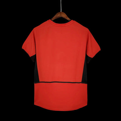 Manchester United Maillot Rétro 02/04