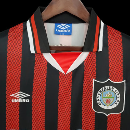 Manchester City Maillot Rétro 94/96 – photo 3