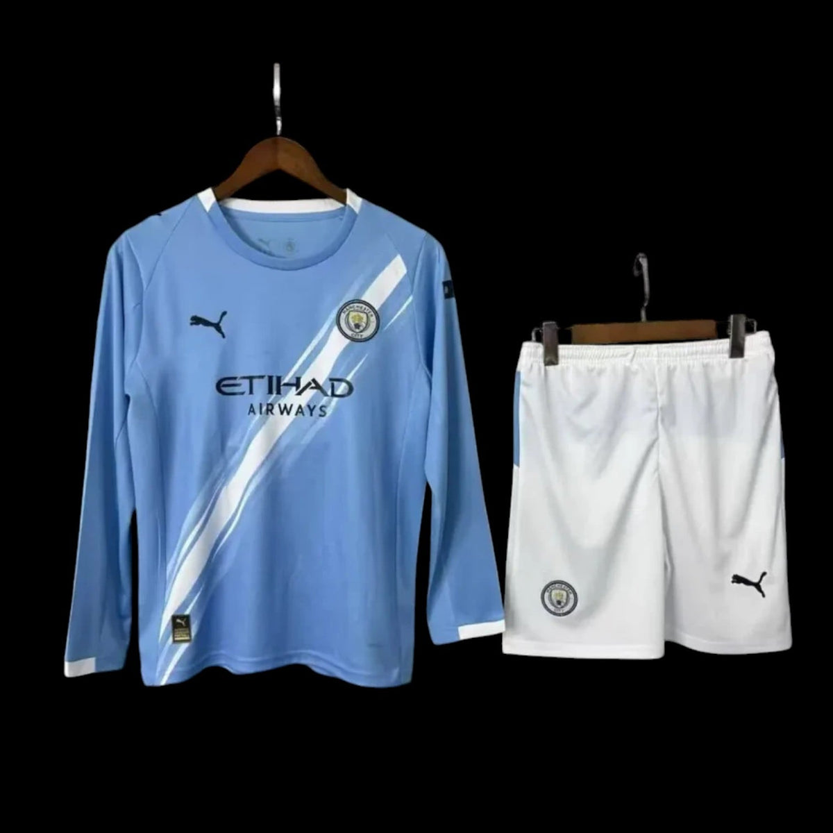 Manchester City Maillot Manches Longues Domicile 25/26 – Enfant