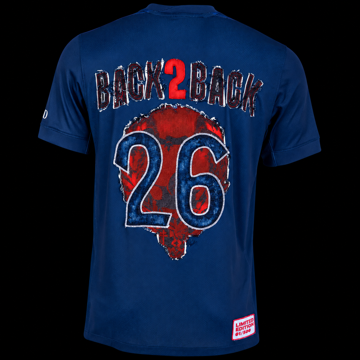 Paris SG Maillot Domicile 25/26 - Back to Back Handcrafted Edition