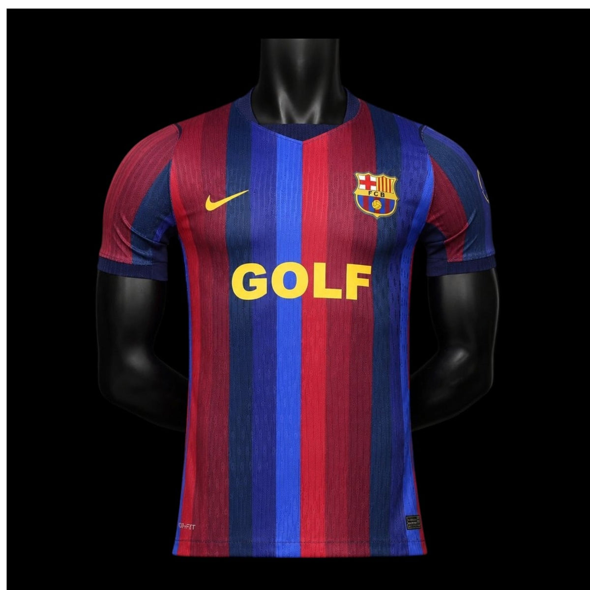 Barcelone Maillot Domicile Golf Wang El Clasico 26/27 – Version Player – vue avant