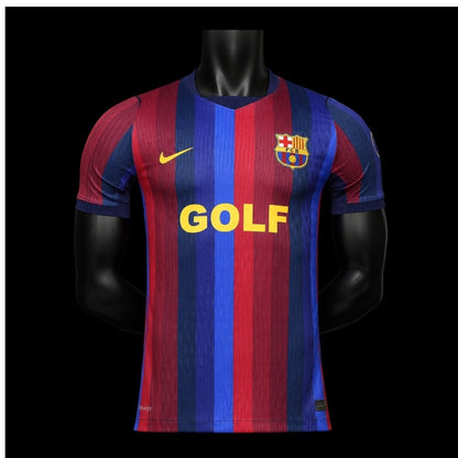 Barcelone Maillot Domicile Golf Wang El Clasico 26/27 – Version Player – vue avant